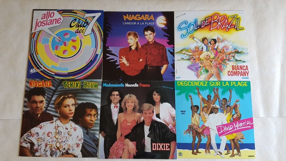 LES MAXI 45T PHOTO 15 CD et vinyles