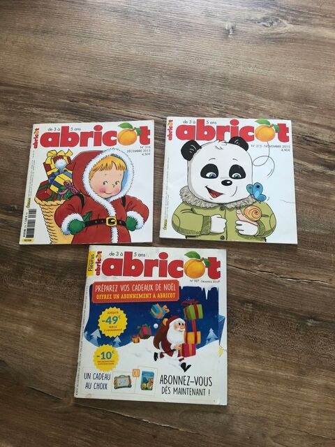 Lot de 3 livres enfant    Abricot   6 Saleilles (66)