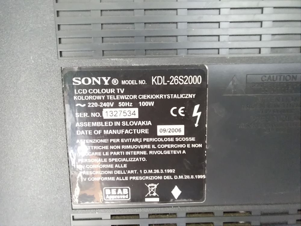 T&eacute;l&eacute;vision Sony Photos/Video/TV