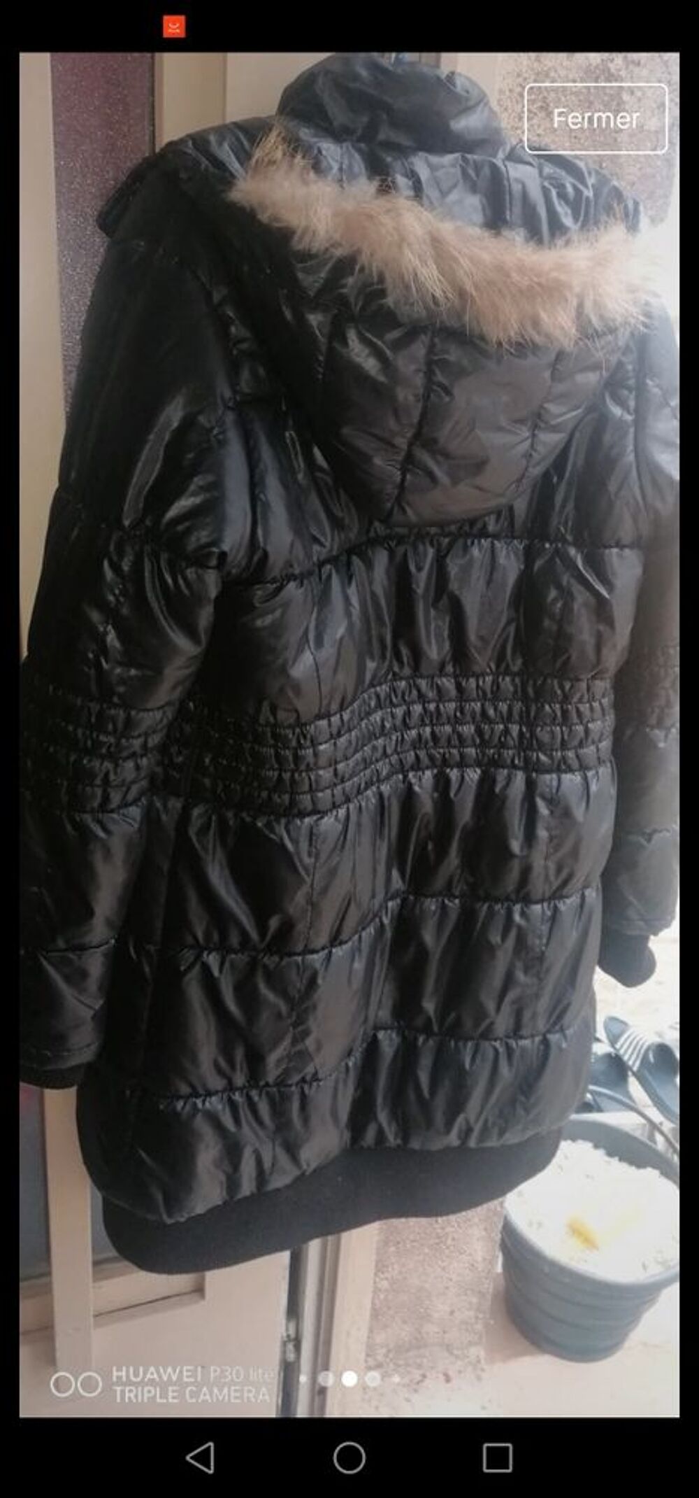 Doudoune matelass&eacute; t. L Vêtements