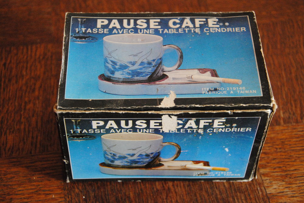 Ensemble Pause caf&eacute;/th&eacute; Décoration
