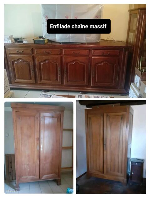 Lot de meubles anciens ou détail  90 Montigné-lès-Rairies (49)
