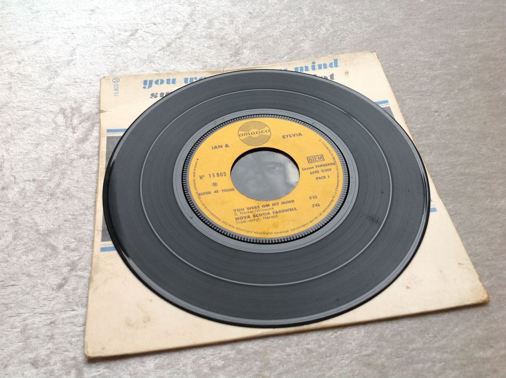 IAN &amp; SYLVIA DISQUE 4 TITRES CD et vinyles