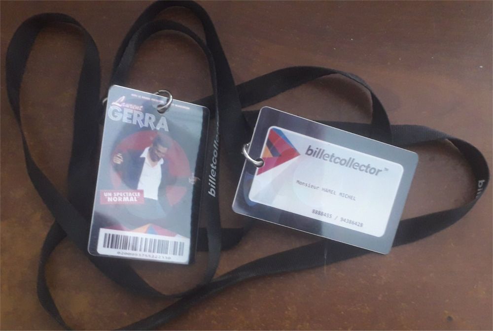 Ticket Collector Laurent Gerra au Palais des Sports de Paris 