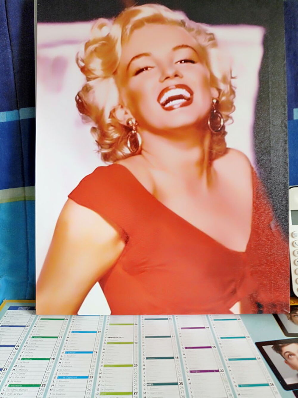CADRE PEINT DE MARILYN MONROE 40 X 30 Décoration