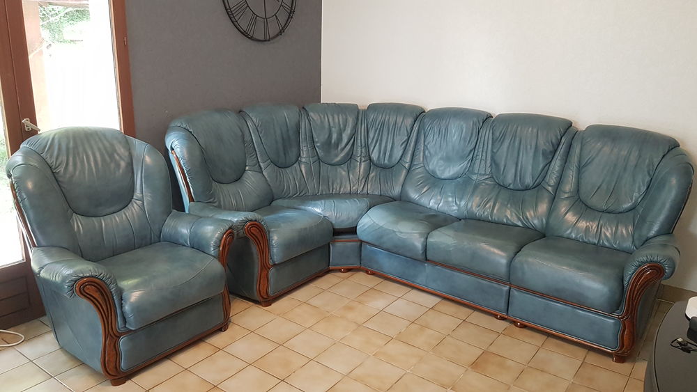 Canap&eacute; en cuir Meubles