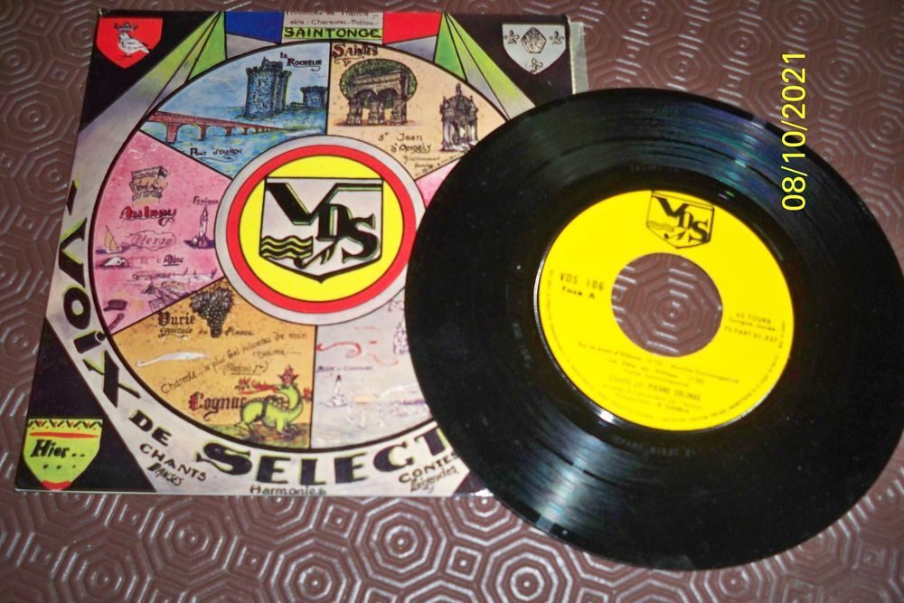 SAINTONGE - CHANSONS REGIONALES 45TOURS Audio et hifi