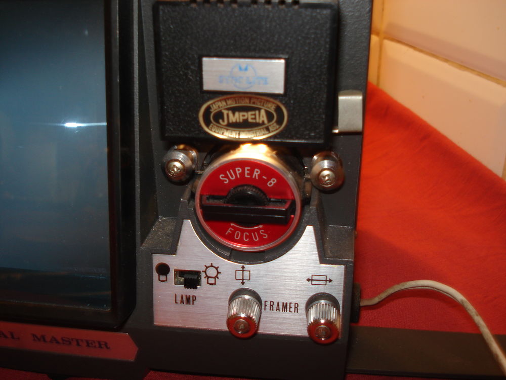 VISIONNEUSE SUPER 8 DUAL MASTER JMPEIA SYNC LITE Photos/Video/TV