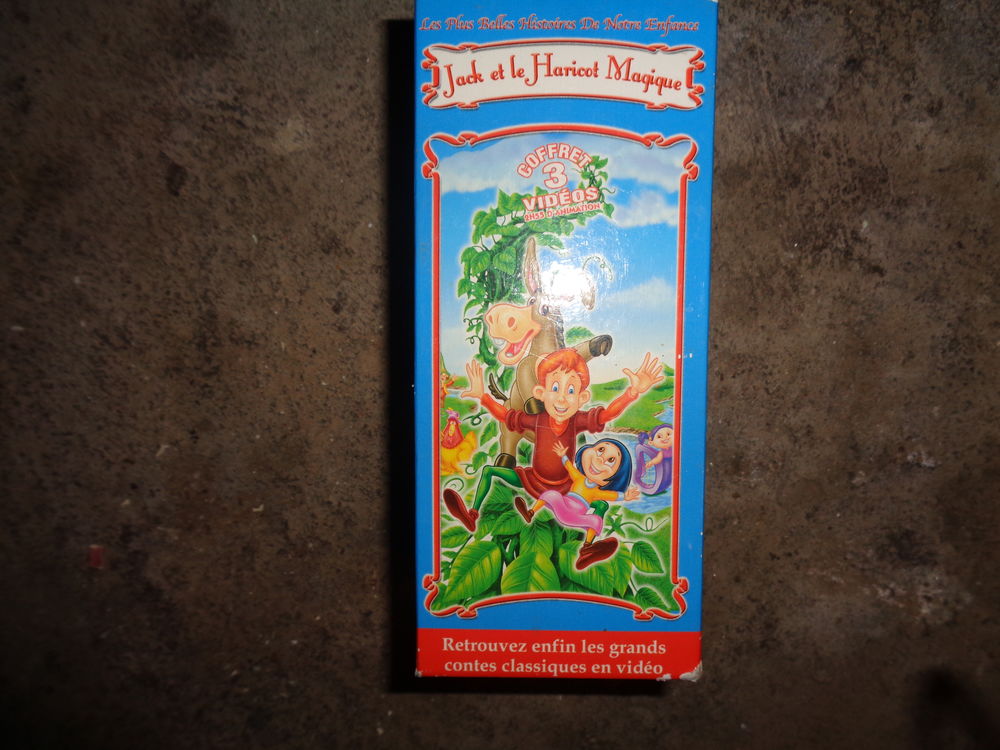 Lot 3 K7 Petit Chaperon Rouge DVD et blu-ray