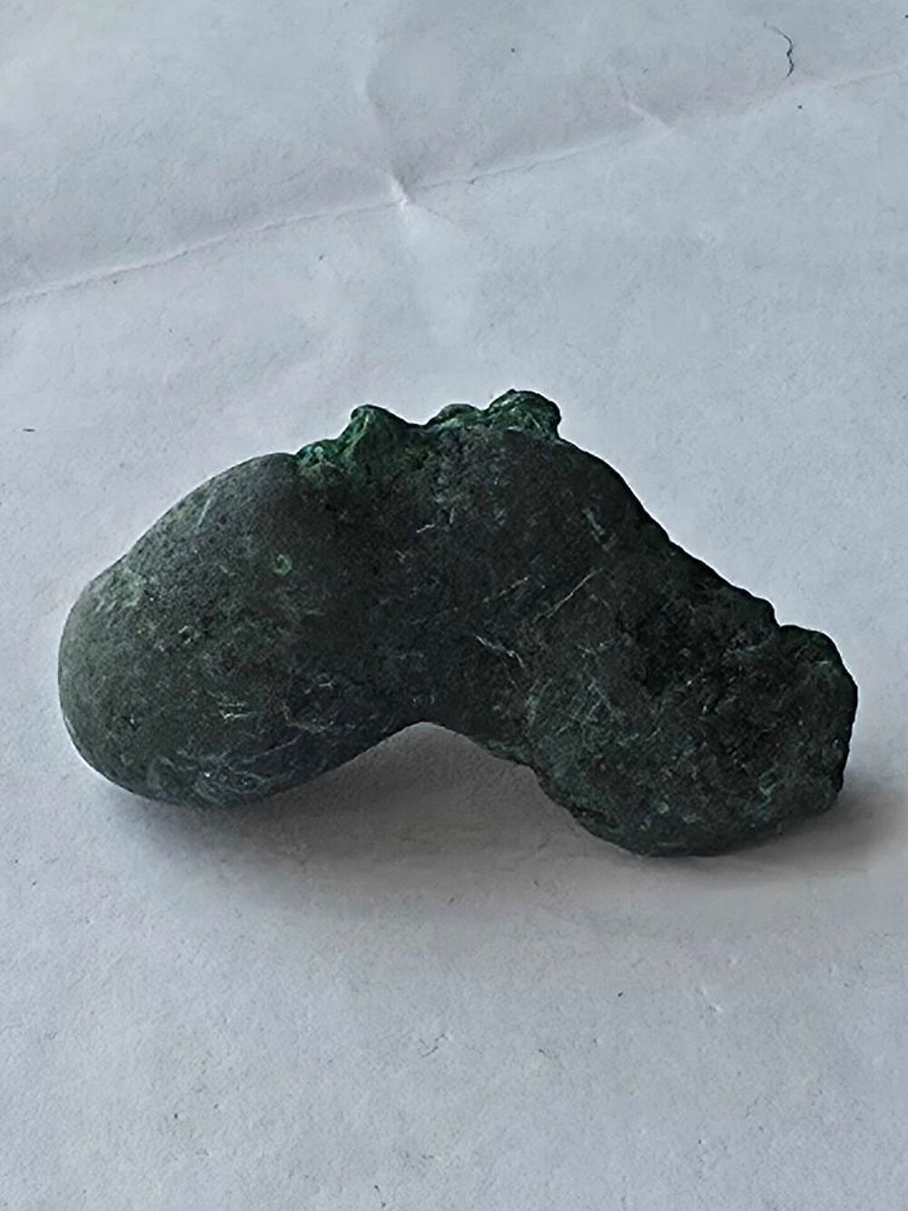 Malachite Stalactitique Brut Katanga RDC-Pierre de Collection 23g 