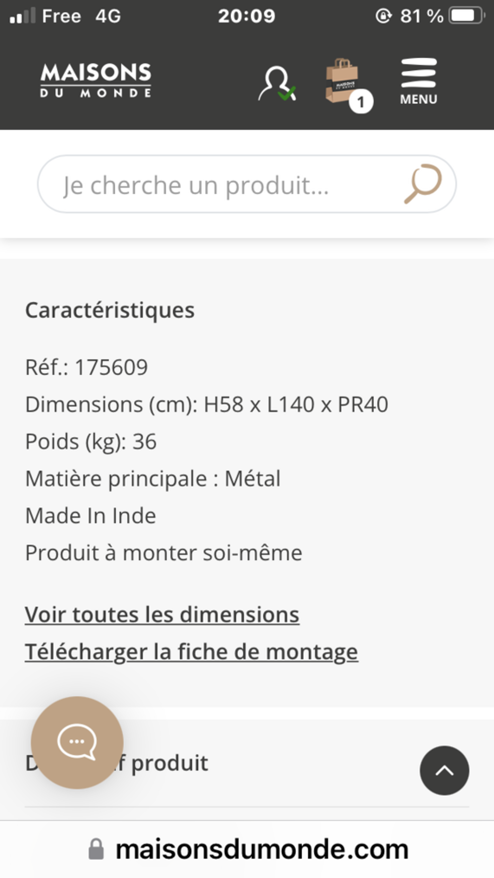 meuble t&eacute;l&eacute; Meubles
