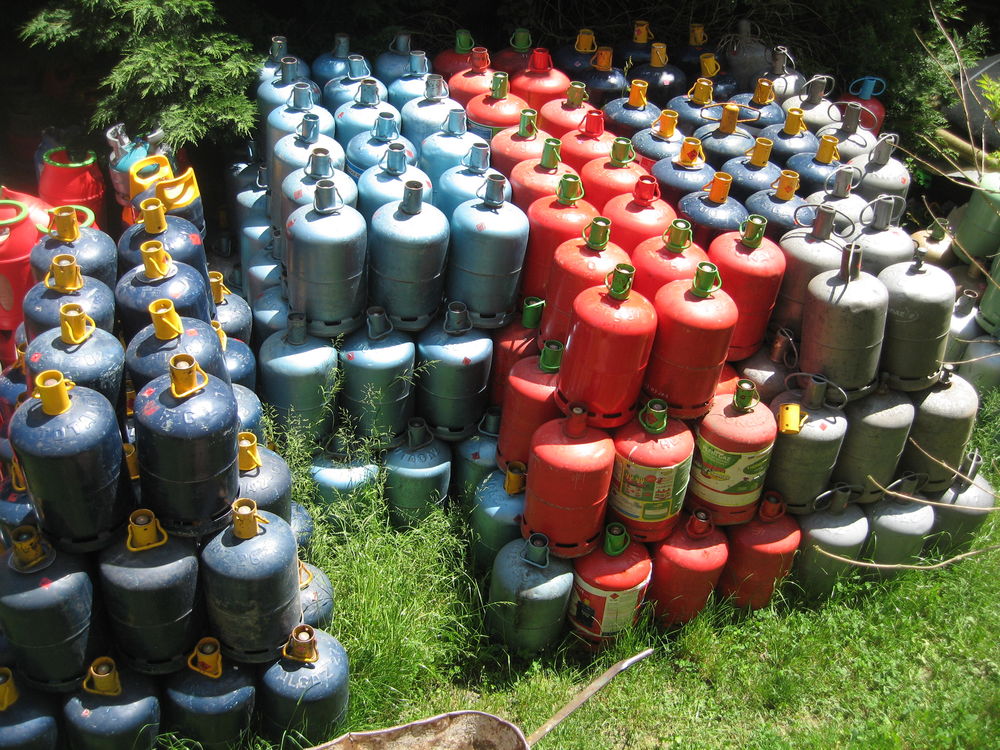 Bouteilles de gaz Electroménager