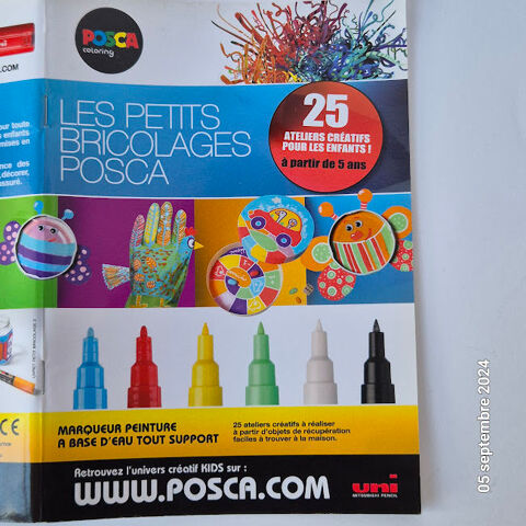 Cahier des petits bricolages de Posca, 25 ides 4 Saumur (49)