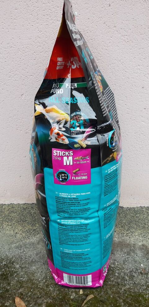 sac de granulés pour carpes 30 40090 Campagne