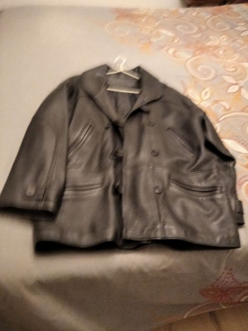 Veste cuir Vêtements