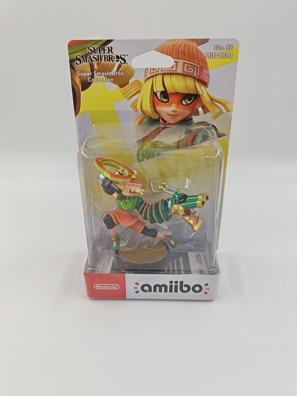 Figurine Nintendo amiibo Super Smash Bros. No. 88 Min Min Consoles et jeux vidéos