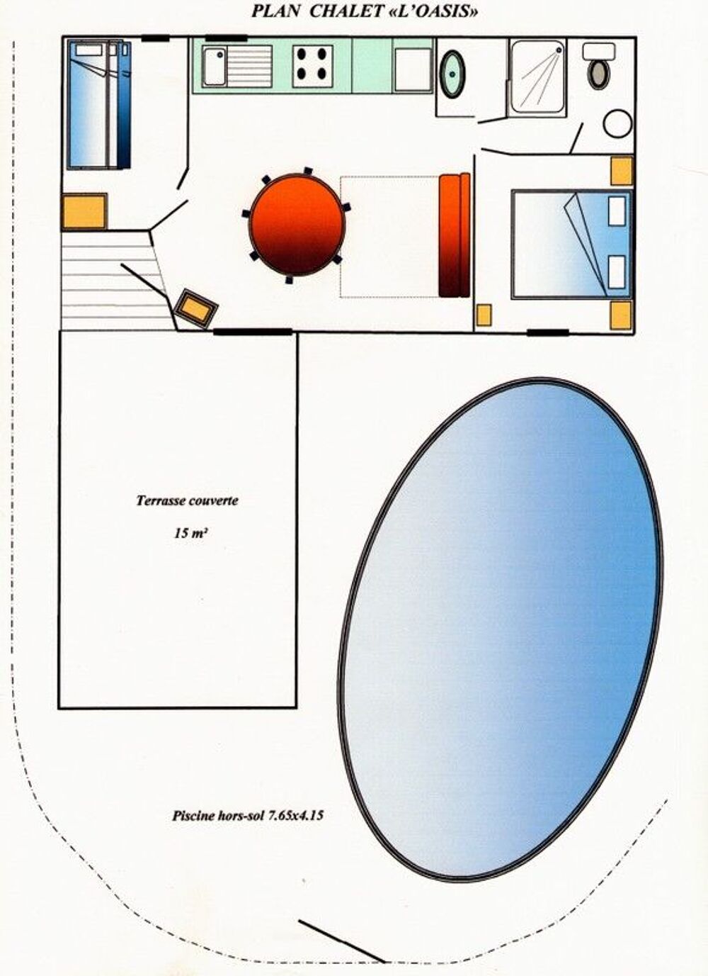   CHALET CLIMATISE, PISCINE CHAUFFEE 25/07-01/08 995 € /sem. Aquitaine, Soulac-sur-Mer (33780)