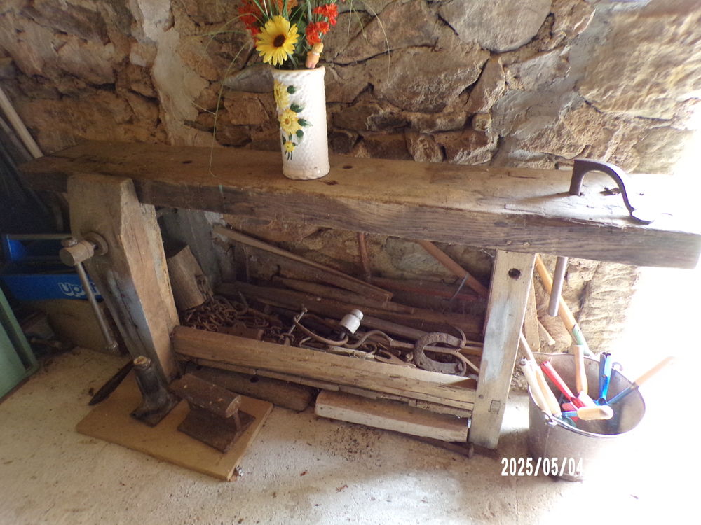 Etabli ancien Bricolage