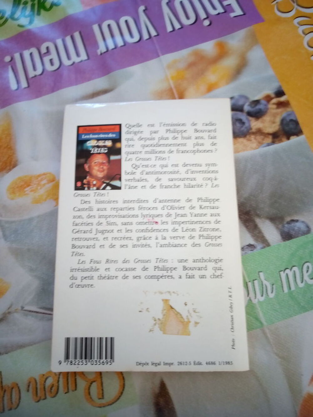philippe bouvard les fous rires des grosses t&ecirc;tes Livres et BD