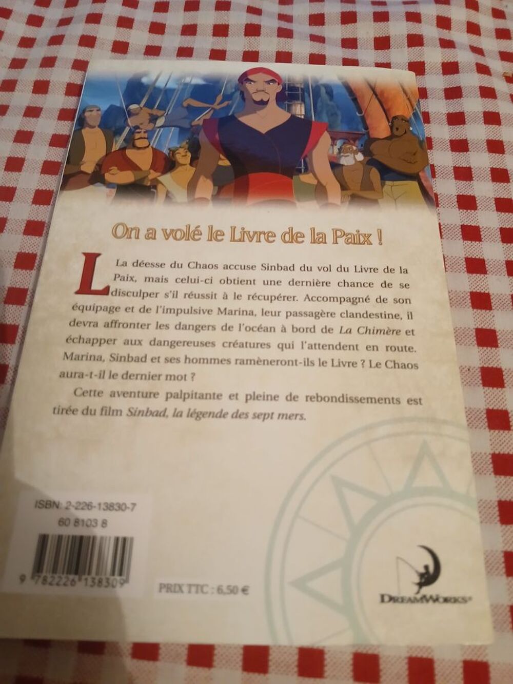 LIVRE SINBAD
LA LEGENDE DES SEPT MERS
ALBIN MICHEL
Livres et BD