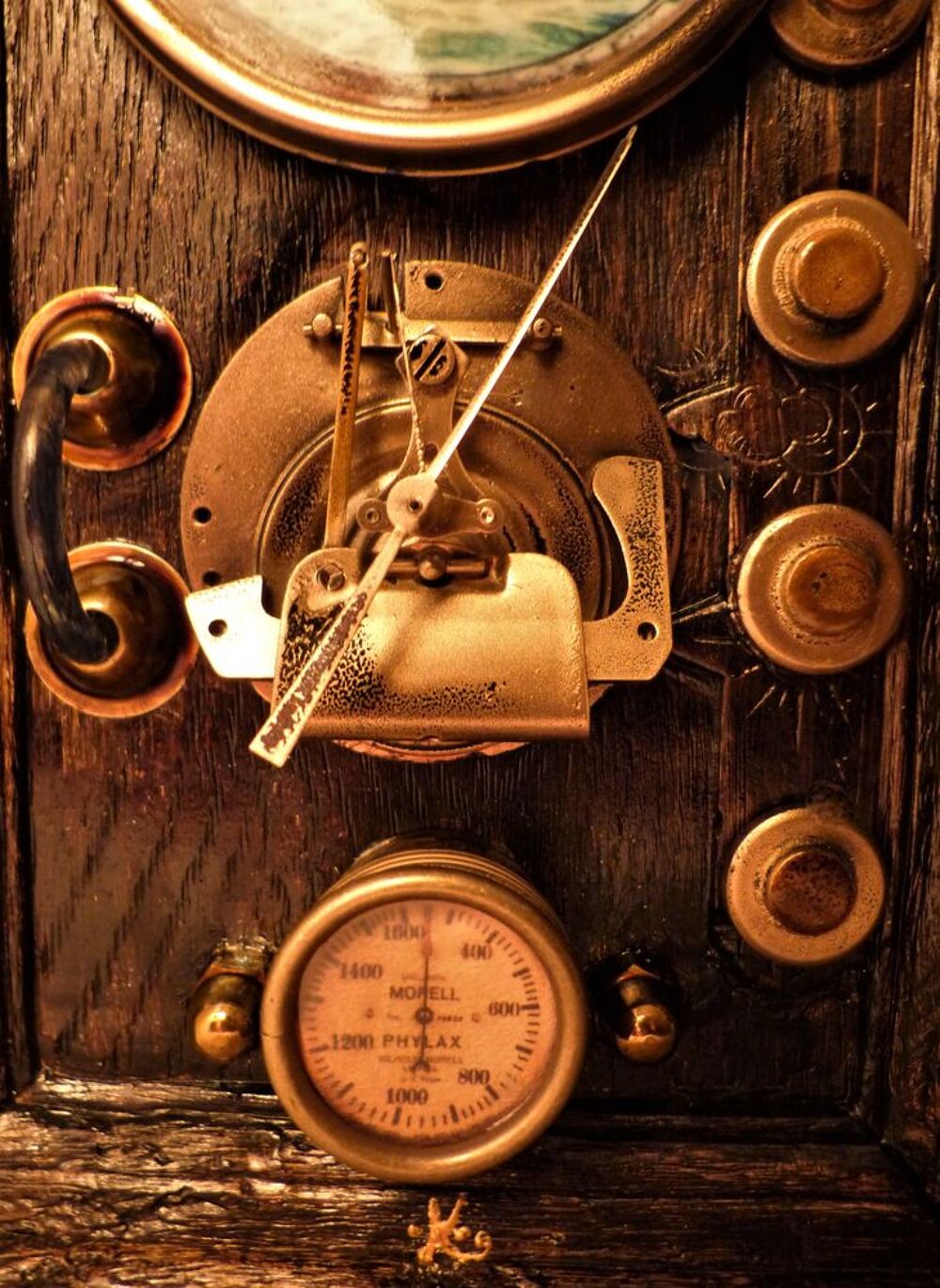 Petit Tableau "OCEANORIUM XIX" Steampunk Décoration