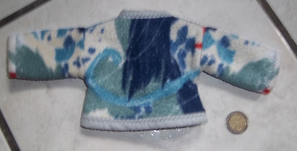 Veste ton bleu poup&eacute;e Jeux / jouets