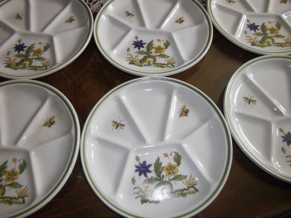 Assiettes &agrave; fondue Cuisine