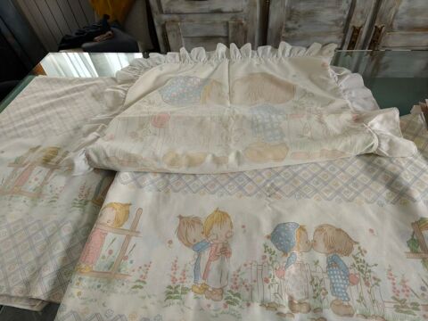 Parure lit enfant vintage Holly Hobbies  15 Aoste (38)