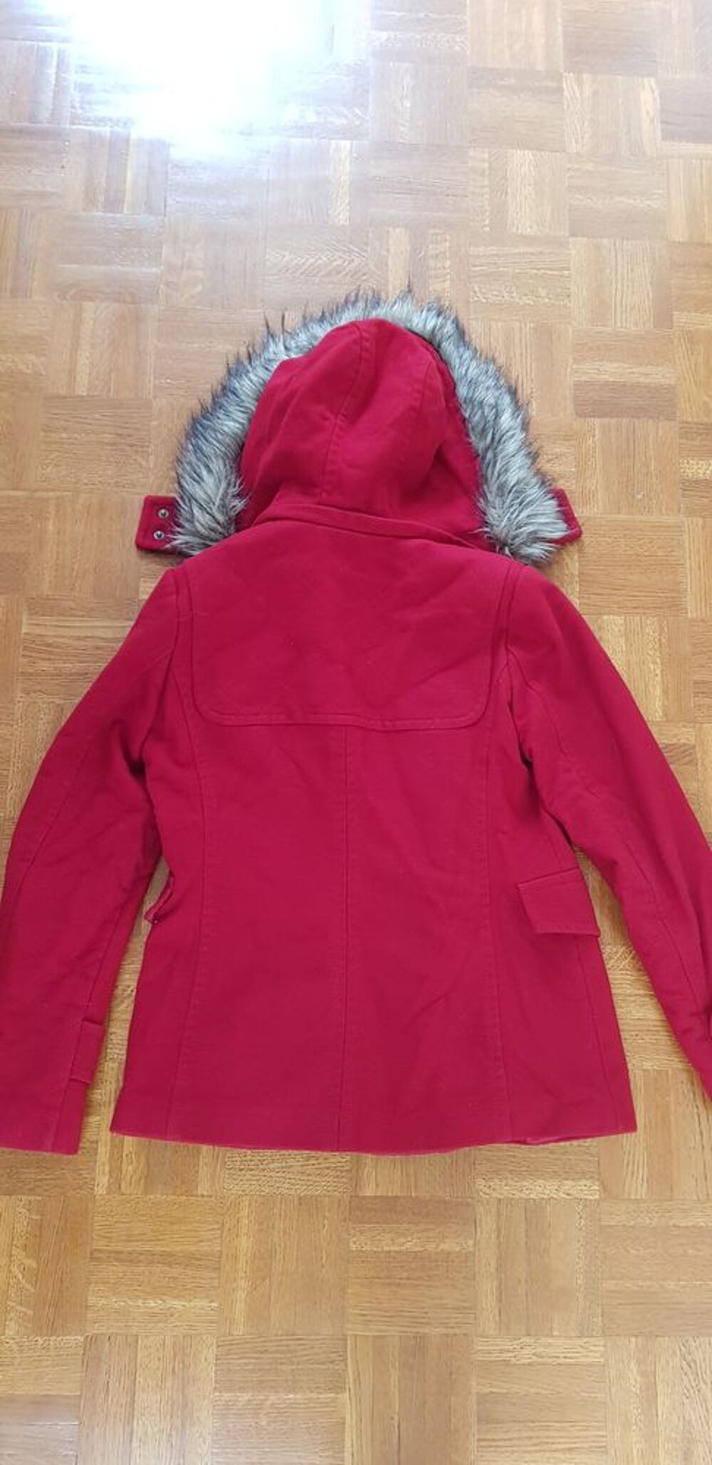Manteau duffle coat rouge esprit Vêtements