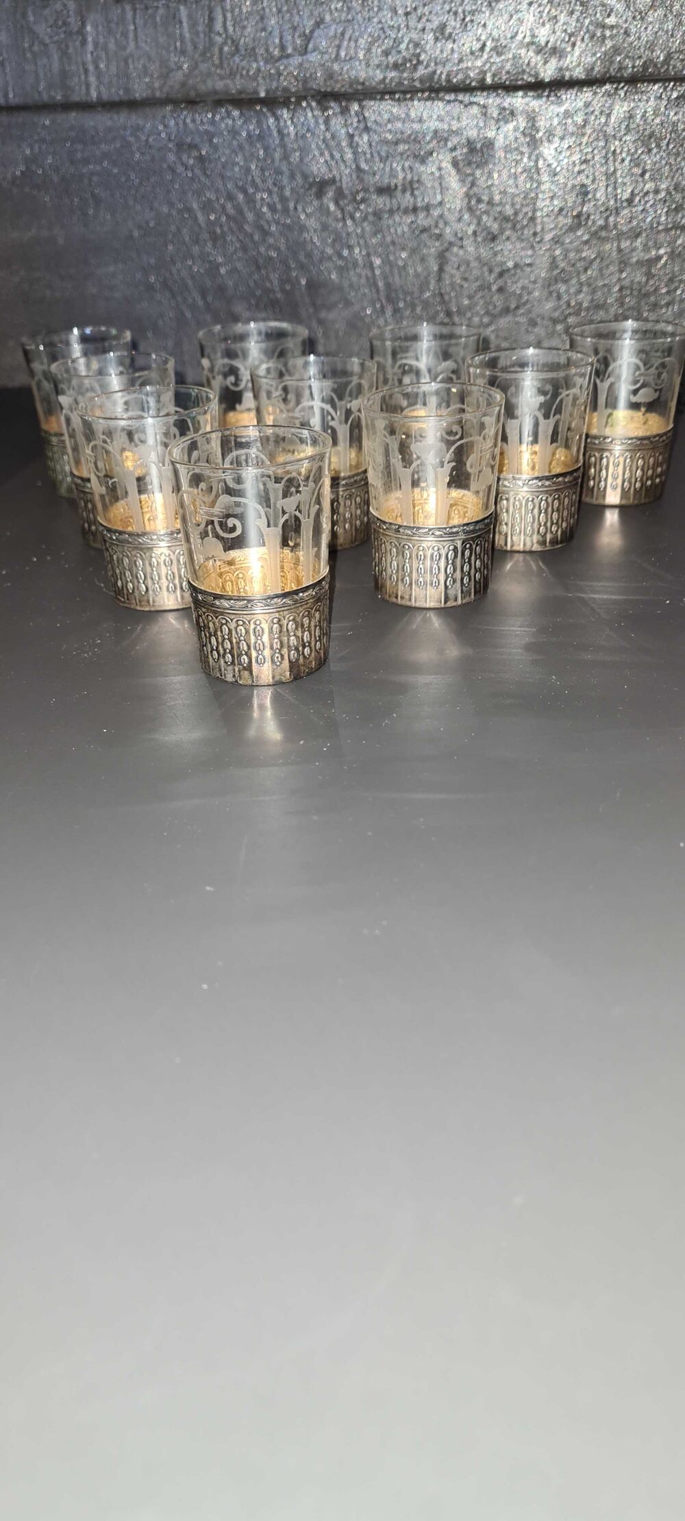 verre liqueur Décoration