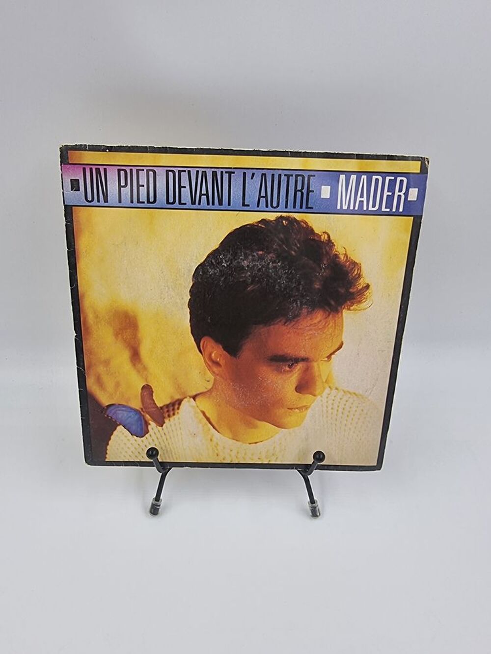 Vinyle 45 tours Mader : Un Pied Devant l'Autre avec fourreau CD et vinyles