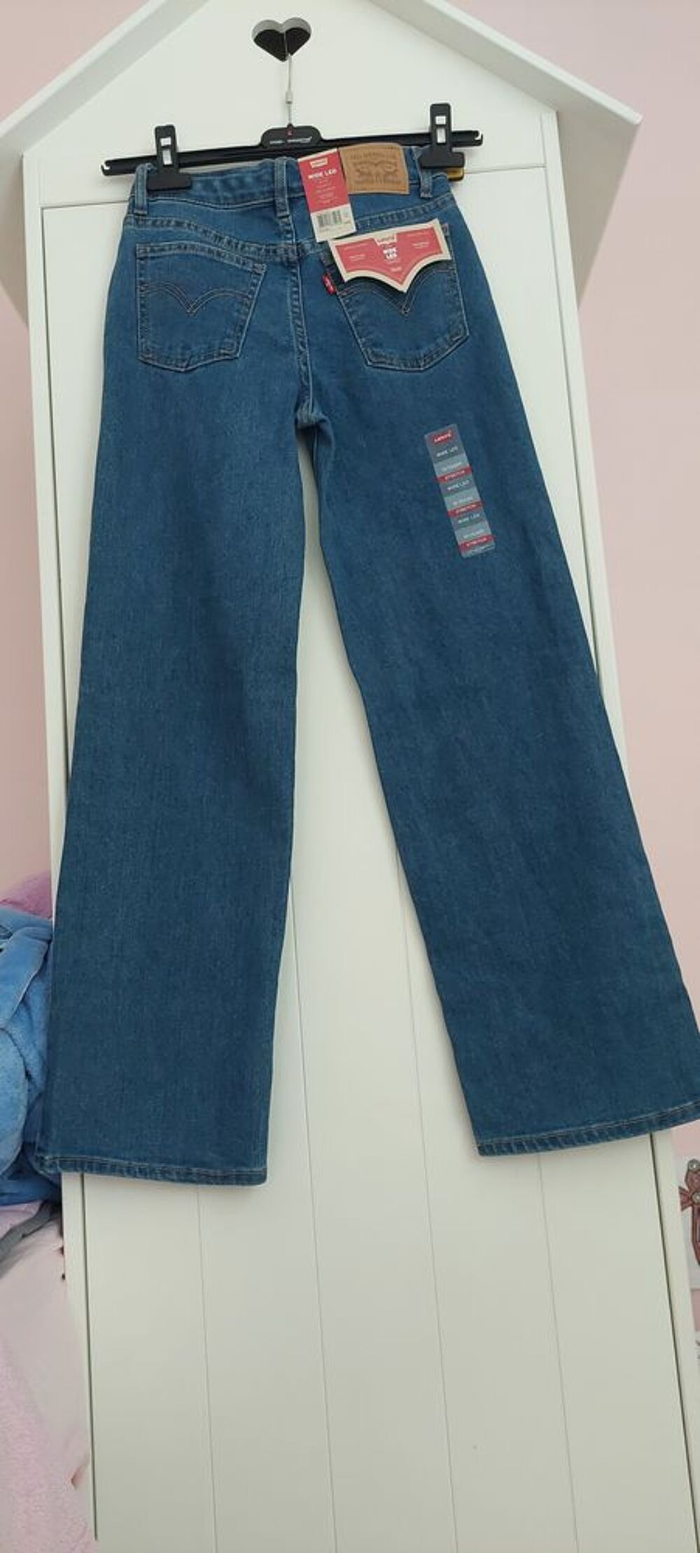 Pantalon jean baggy Levi's
wide leg 10 ans Vtements enfants