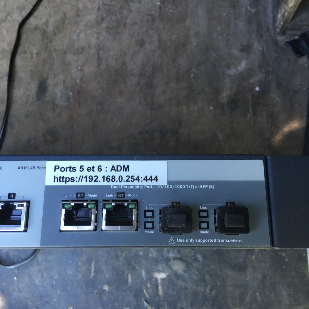 contr&ocirc;leur Switch MSM 720 HP Matériel informatique