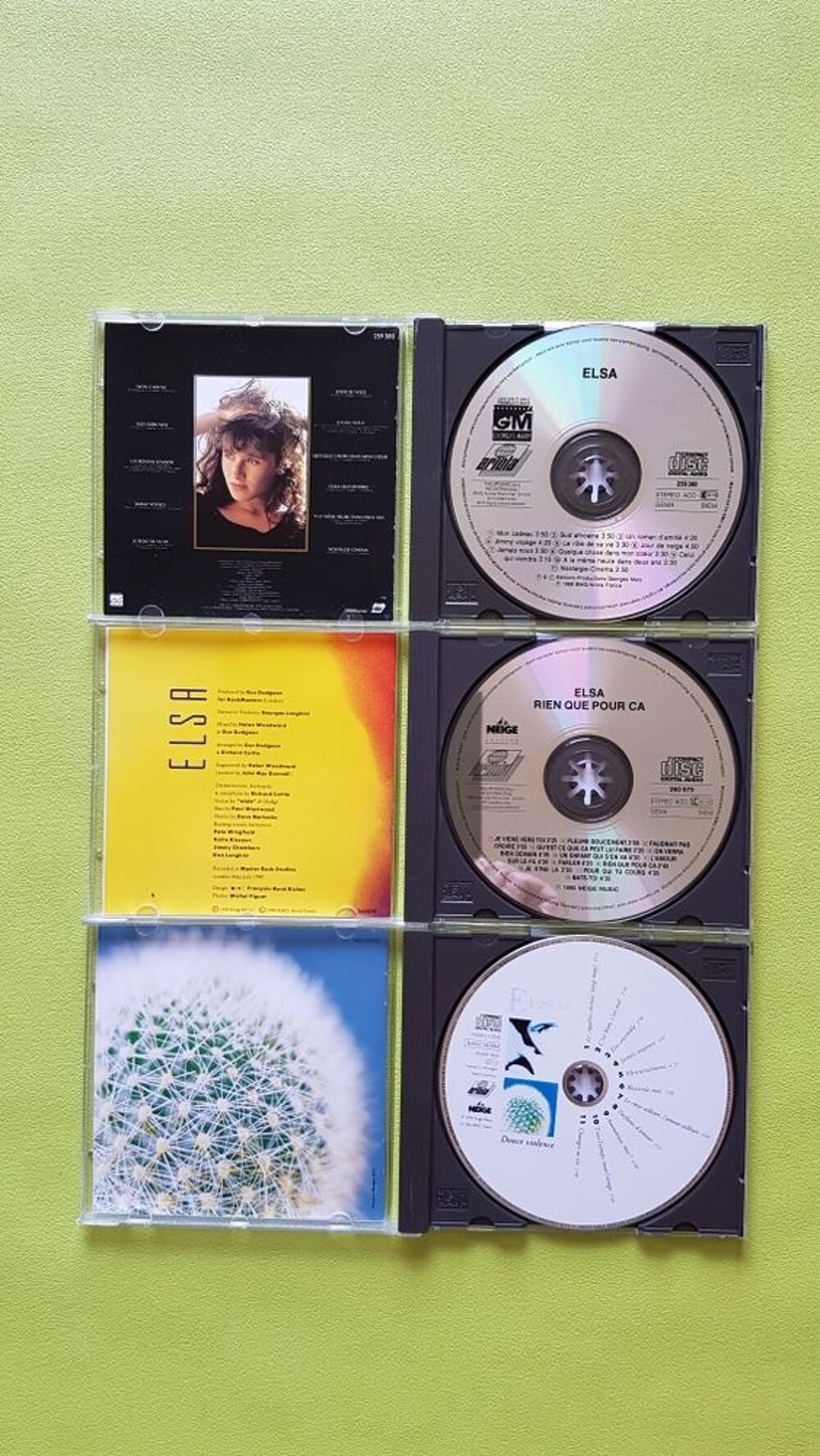 ELSA CD et vinyles