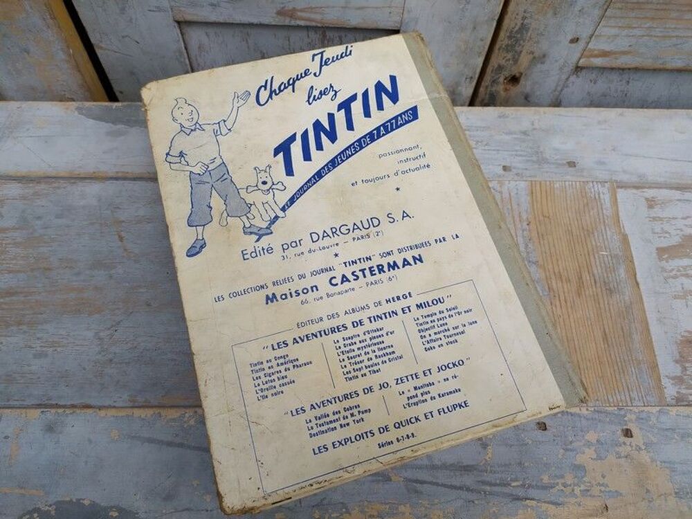 Album Journal de Tintin Recueil N&deg;60 BD 786 &agrave; 805 