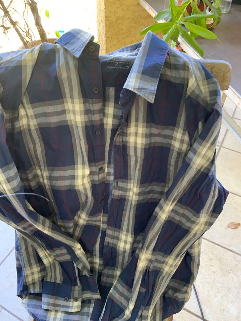 Chemise homme regular manches longues Vêtements