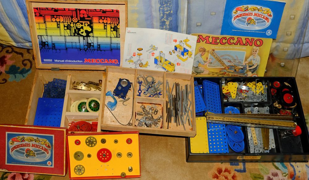 Ensemble Meccano tr&egrave;s fourni Jeux / jouets
