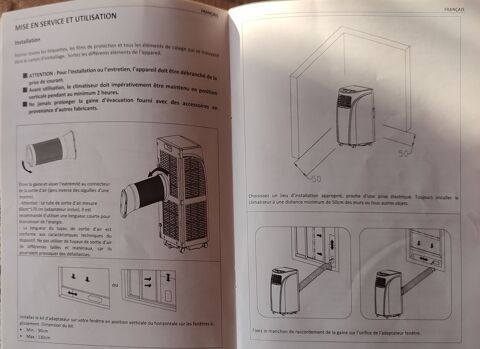 Climatiseur a roulettes 200 Antibes (06)