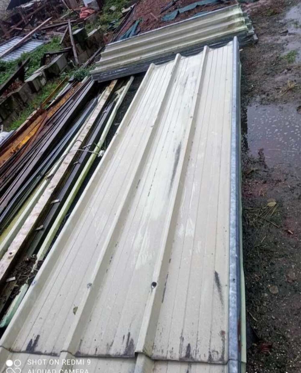 t&ocirc;les m&eacute;talliques bac acier Bricolage