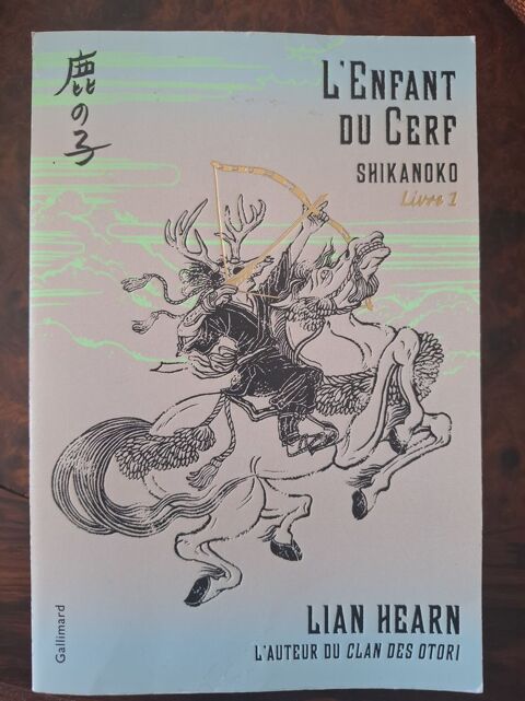 Livre  Shikanoko, tome 1 L'enfant du cerf  broch� Gallimard 3 La Chapelle-Saint-Luc (10)