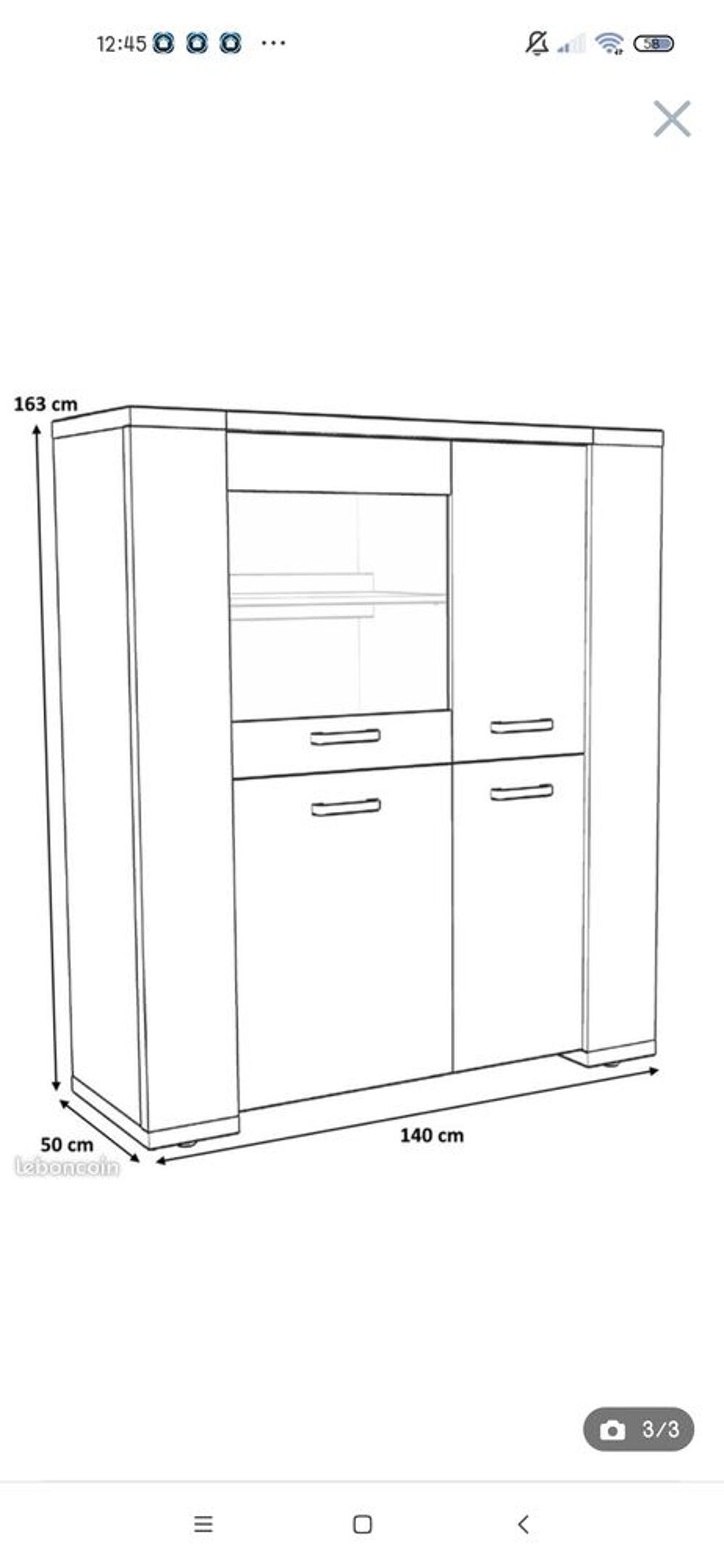 Buffet vitrine Meubles