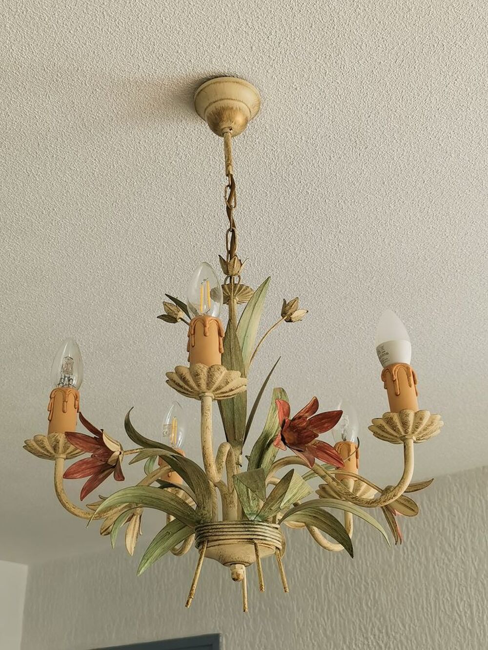 Lustre 5 eclairages Décoration