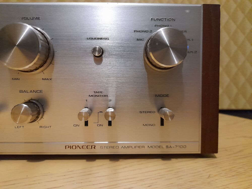 Ampli vintage Pioneer Sa 7100 Audio et hifi