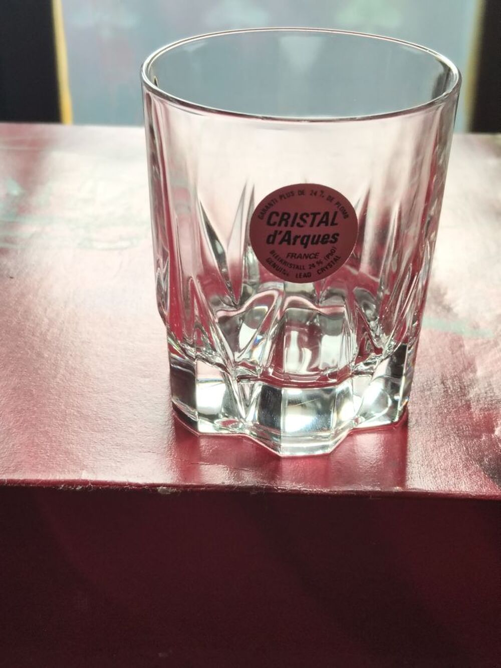 Verres &agrave; porto "CHEVERNY" en cristal d'arques Cuisine