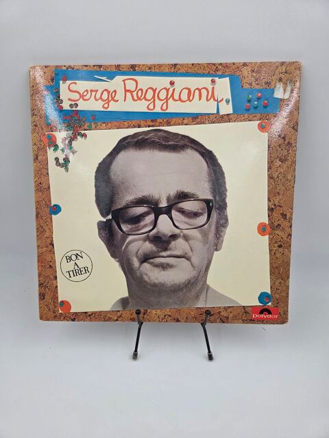 Vinyle 33 tours Serge Reggiani : Bon à Tirer avec fourreau 9 Vulbens (74)