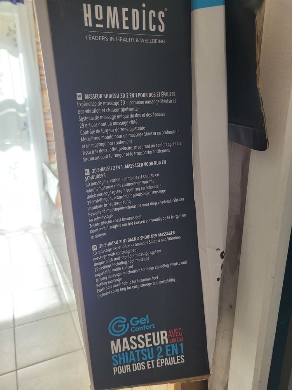 Masseur shiatsu 2en1 Sports