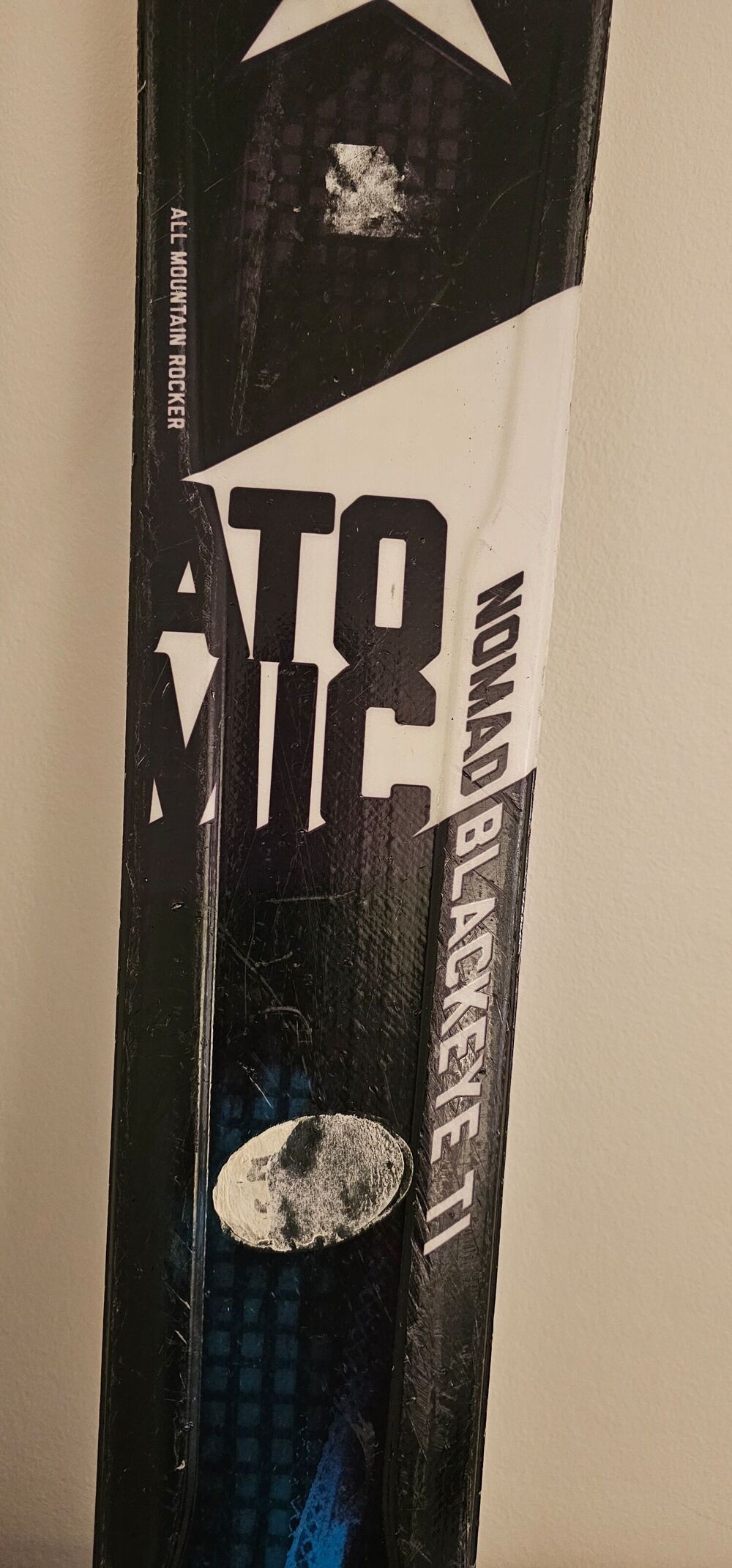 Adult Skis almost new for sale with adults brackets included Sports