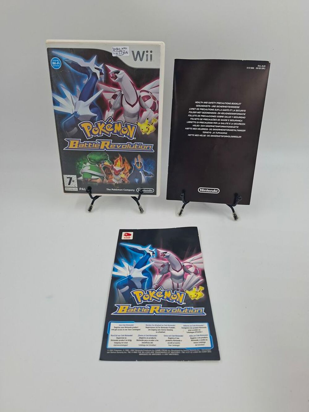Jeu Nintendo Wii Pok&eacute;mon Battle Revolution en boite, complet Consoles et jeux vidéos
