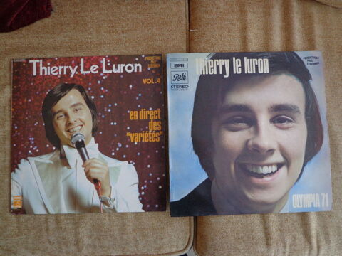 THIERRY LE LURON, 2 vinyles 33 tours 5 ragny (95)