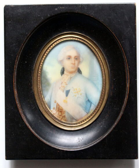 Cadre Napol�on III miniature Louis XV 50 Issy-les-Moulineaux (92)
